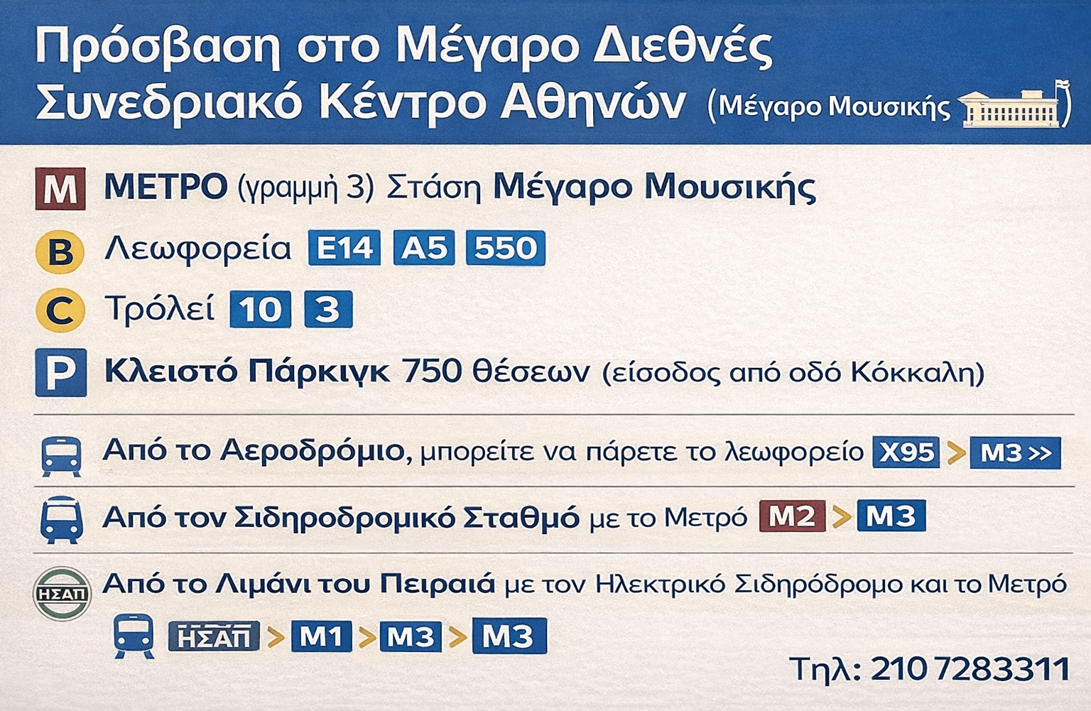 Πως να έρθετε